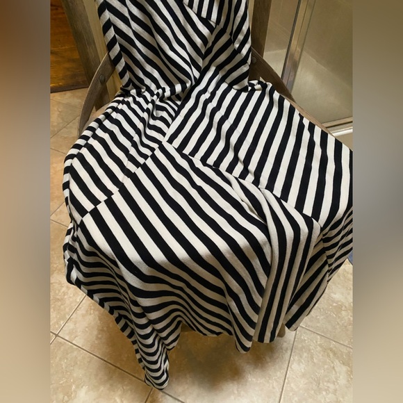 Monteau Black and White Maxi Dress XS - Picture 2 of 8